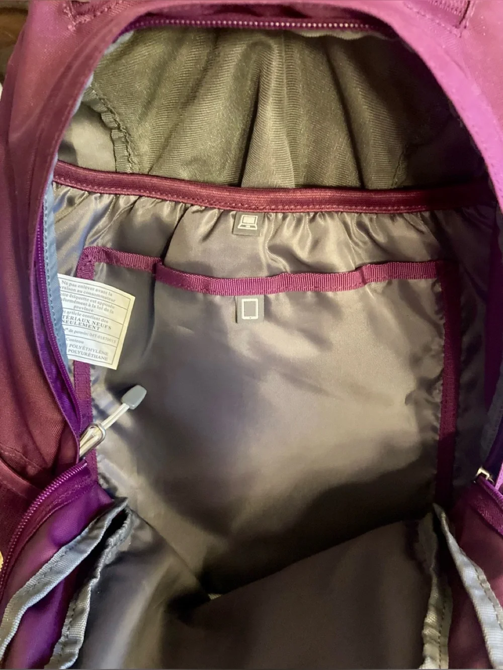 Columbia Trails Edge Backpack, Purple